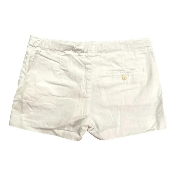 Crewcuts | Girls White Cotton Shorts (16) - Picture 3 of 5